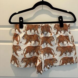 Tiger Print Women's Shorts